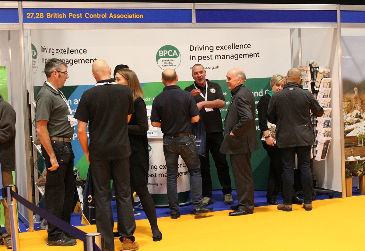 A very busy BPCA stand The BPCA stand was manned by members of the Staff team along with representatives from our Contract Sharing Network (CSN) and a few of the Executive Board.